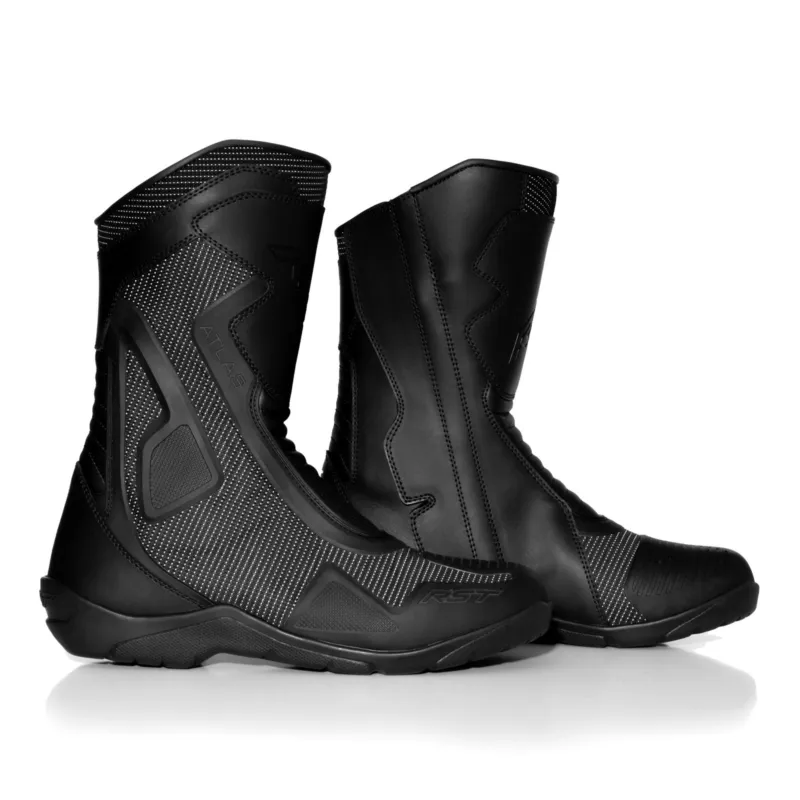 Expresní Doručení Pánské kožené boty RST ATLAS CE Waterproof - černá - Velikosti 41