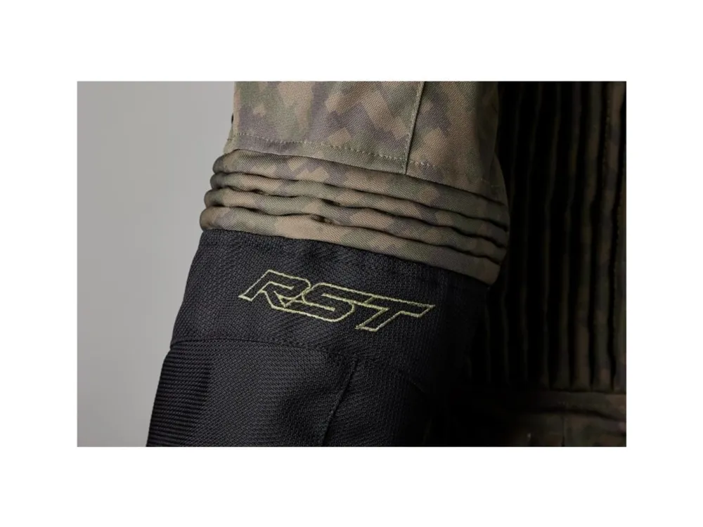 Sezónní Sleva Textilní bunda RST Ranger CE / JKT 3236 - černá, zelená - Velikosti M