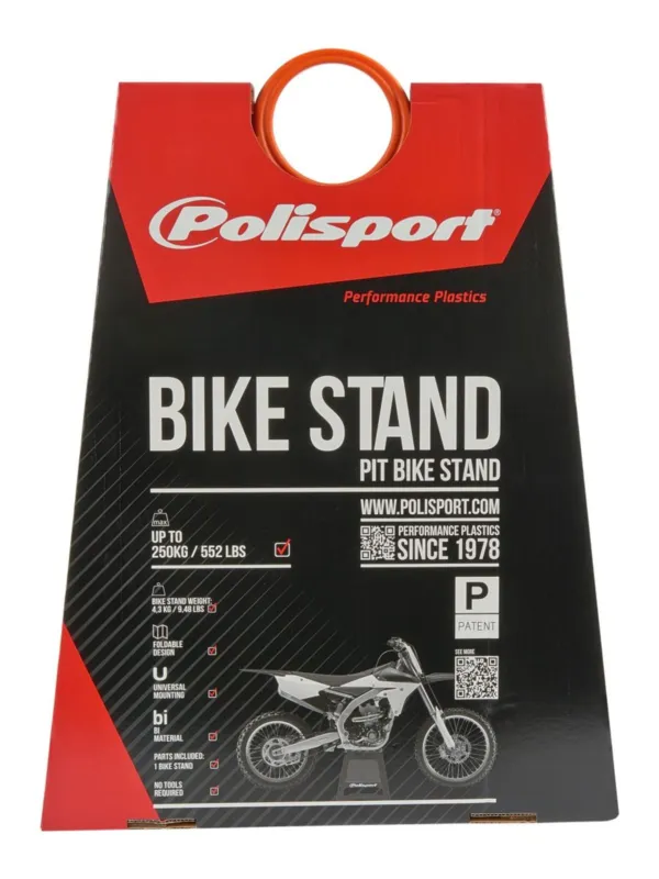 Stojan pod motorku POLISPORT 8981500004 červená - Stojan pod motorku POLISPORT 8981500004 červená Novinka