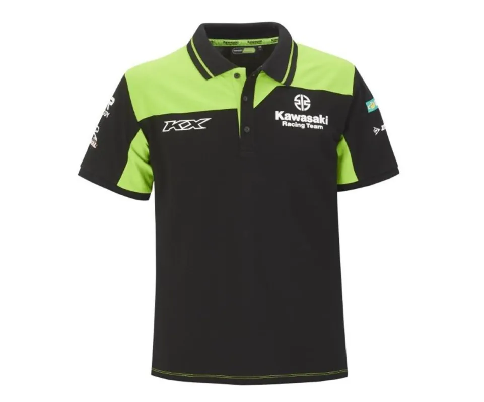 Ihned K Objednání Pánské polo tričko Kawasaki MXGP 2022 - zelená - Velikosti S