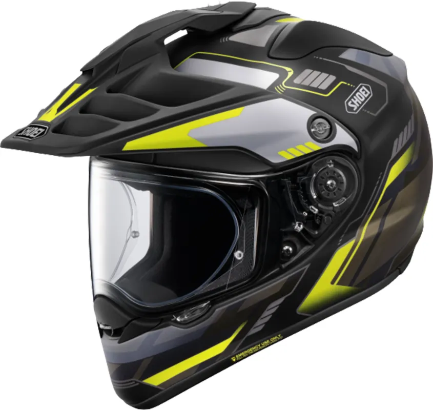 Shoei Hornet ADV 06 Invigorate TC-3 Enduro helma černo-žlutý mat - XL (61/62) Ověřený