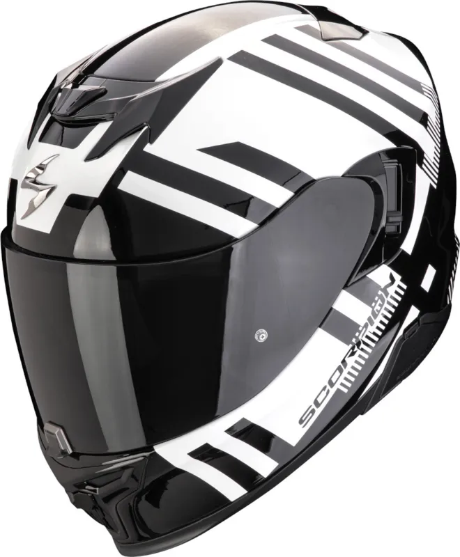 Scorpion Exo-520 Evo Air Banshee Přilba bílá/černá - XS (53/54) Pouze Dnes