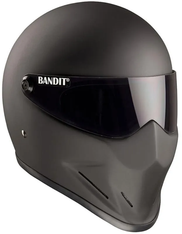 Bandit Crystal Přilba Black Matt - L (59/60) Výhodná Nabídka