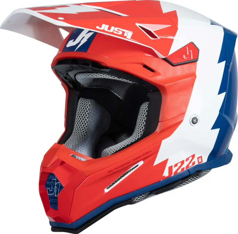 Just1 J22F Revolte Motokrosová přilba - XL (61/62) Autentický