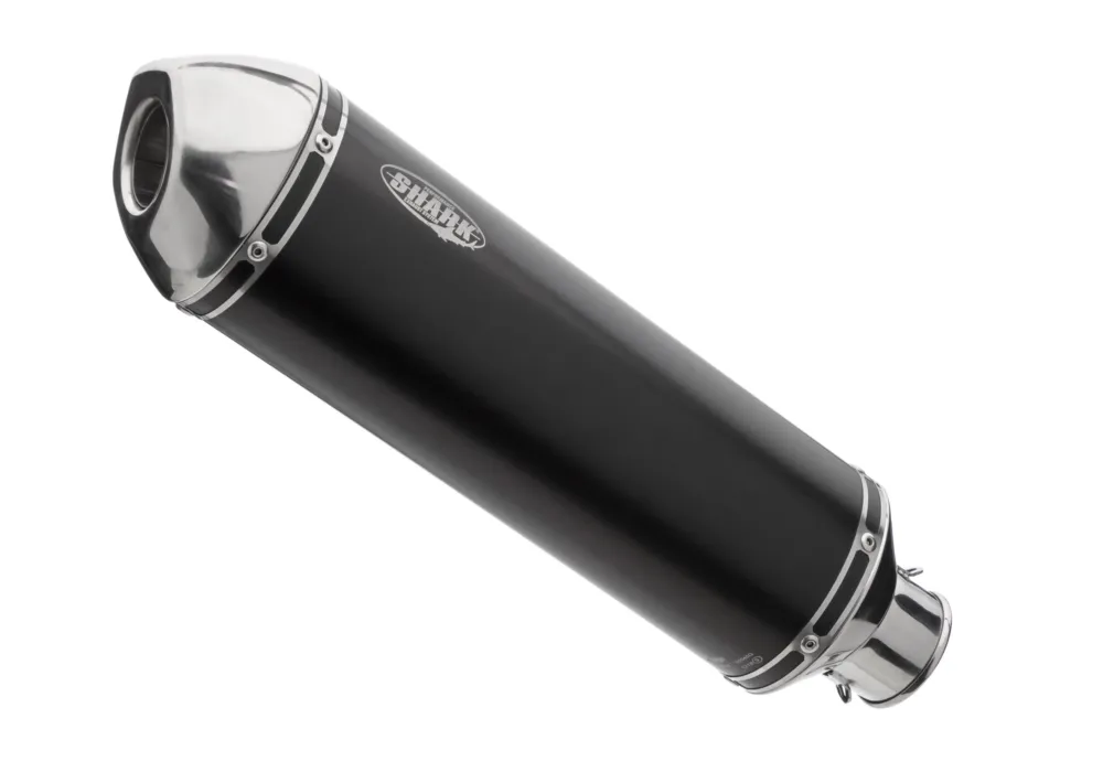 Hit Sezóny SHARK EXHAUST DSX-5 eloxed hliník/koncovka leštěná nerezová ocel černá - SHARK EXHAUST DSX-5 eloxed hliník/koncovka leštěná nerezová ocel černá ► koupit online na FC-Moto