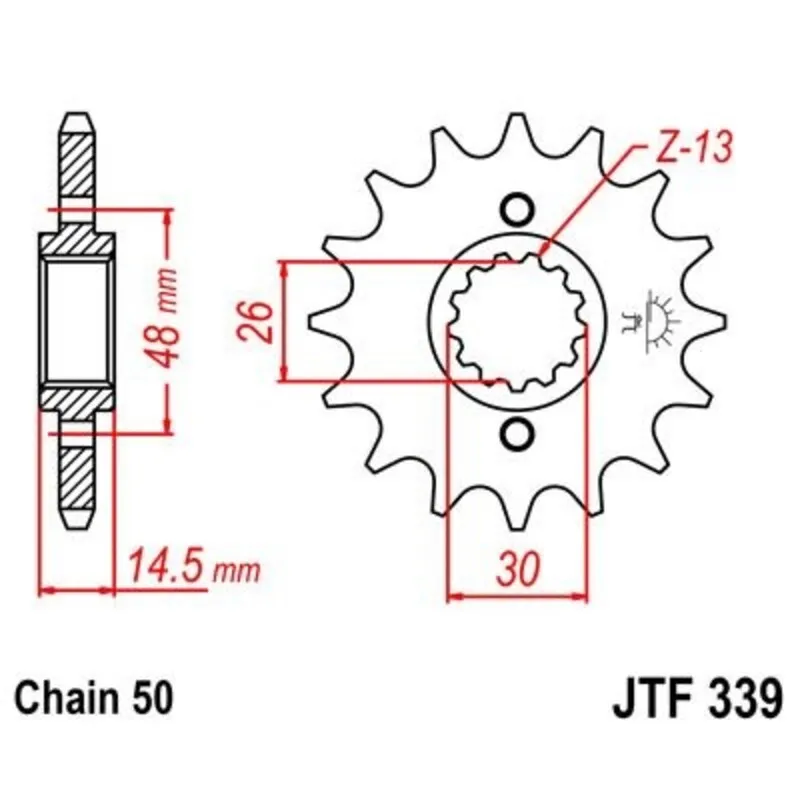 Speciální Cena JT SPROCKETS Ocelové přední ozubené kolo bez hluku - 530 - JT SPROCKETS Ocelové přední ozubené kolo bez hluku - 530 ► koupit online na FC-Moto