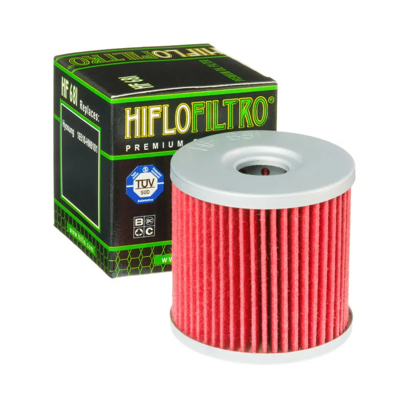 Objednat Nyní Hiflofiltro Olejový filtr - HF681 - Hiflofiltro Olejový filtr - HF681 ► koupit online na FC-Moto