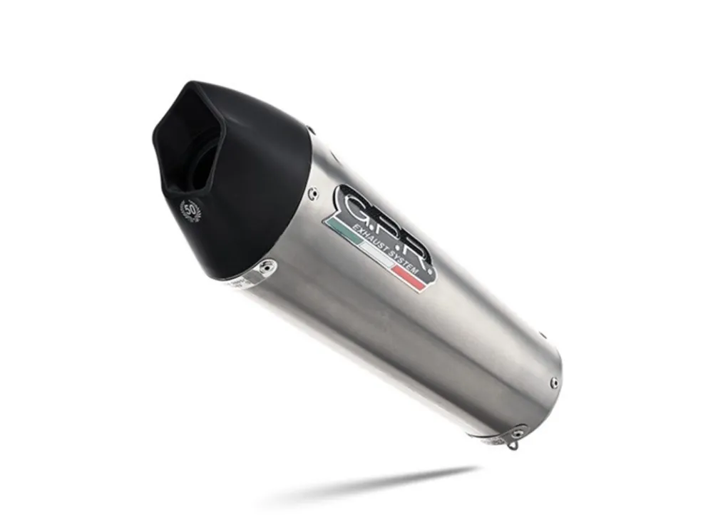 Koncovka výfuku Slip-on GPR NEW GRAND PRIX EVO TITANIUM E5.S.193.GPAN.TO Broušený titan Pouze Dnes