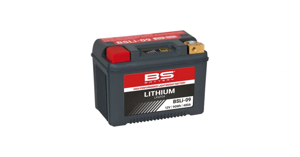 Lithiová motocyklová baterie BS-BATTERY BSLI-09 360119 Cenová Bomba