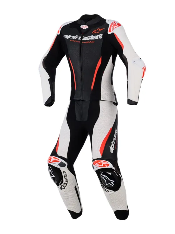 dvoudílná kombinéza STELLA GP-R7, ALPINESTARS, dámské (černá/bílá/červená fluo) 2026 - 42 Přímo Od Výrobce