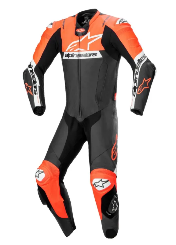 Vrácení Zdarma jednodílná kombinéza MISSILE 2 WARD, ALPINESTARS (černá/červená fluo/bílá) 2026 - 50