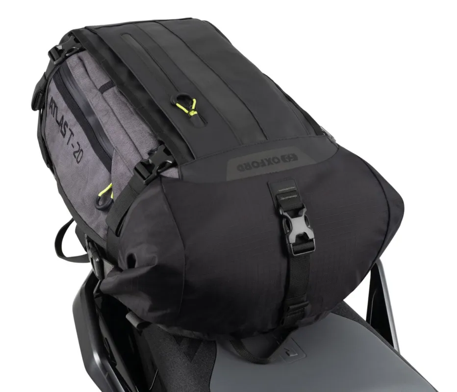 Oblíbený brašna na sedadlo spolujezdce Atlas T-20 Advanced Tourpack, OXFORD (šedá, objem 20 l)