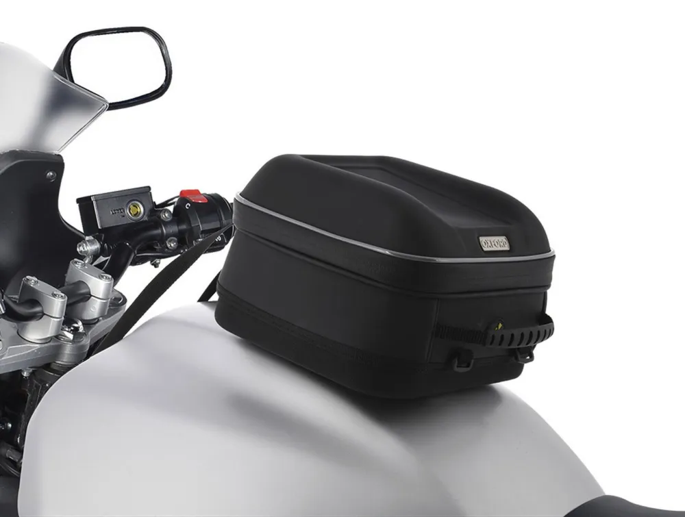 tankbag na motocykl S-Series Q4s QR, OXFORD (černý, s rychloupínacím systémem na víčka nádrže, objem 4 l) Expresní Doručení