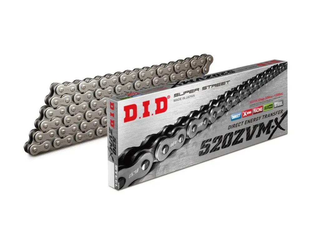 Cenový Hit ZVM-X série X-Kroužkový řetěz D.I.D Chain 520ZVM-X 1920 článků