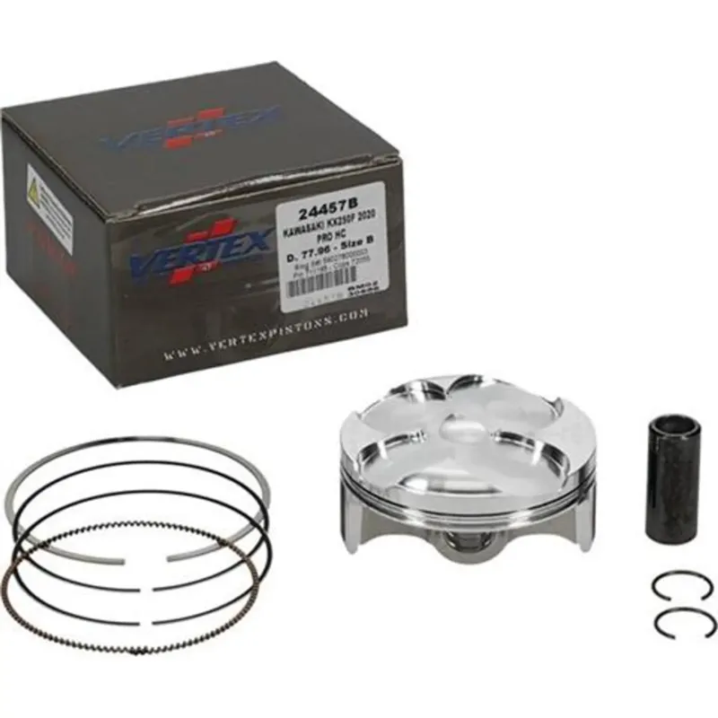 Kompletní píst 77,98 mm, kovaný, vysoká komprese 14,8 1, Vertex PRO HC 24457D Vysoce Kvalitní
