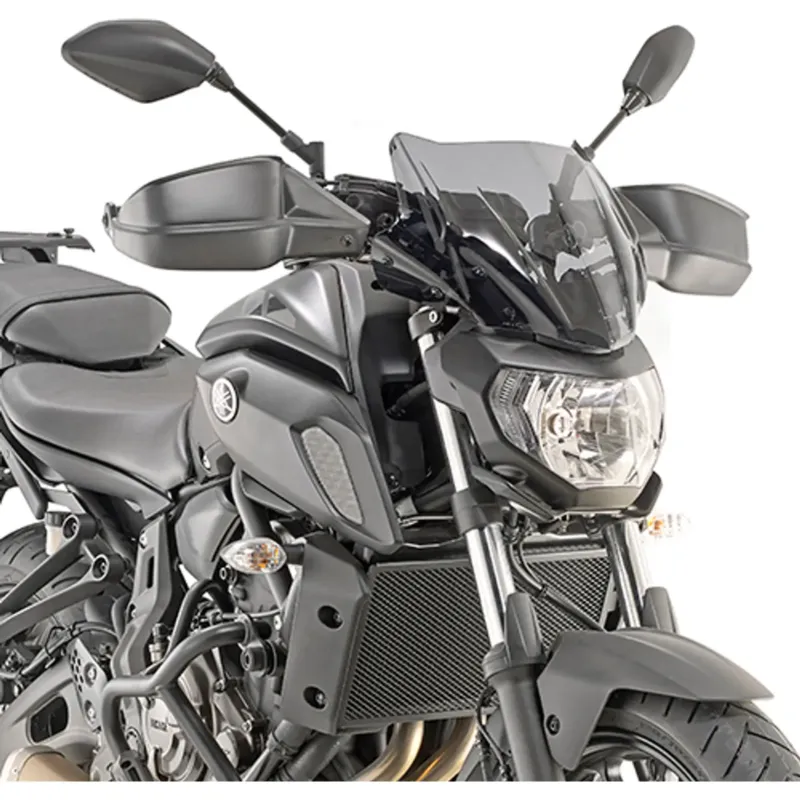Čelní sklo, zatmavené, 28x36,5 cm, Kappa, KA2140, Yamaha MT-07 Horká Nabídka