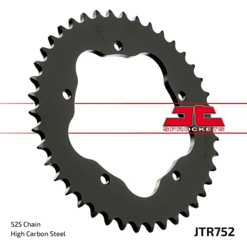 Zadní řetězové kolo 525 39 zubů JT Sprockets JTR752 Časově Omezené