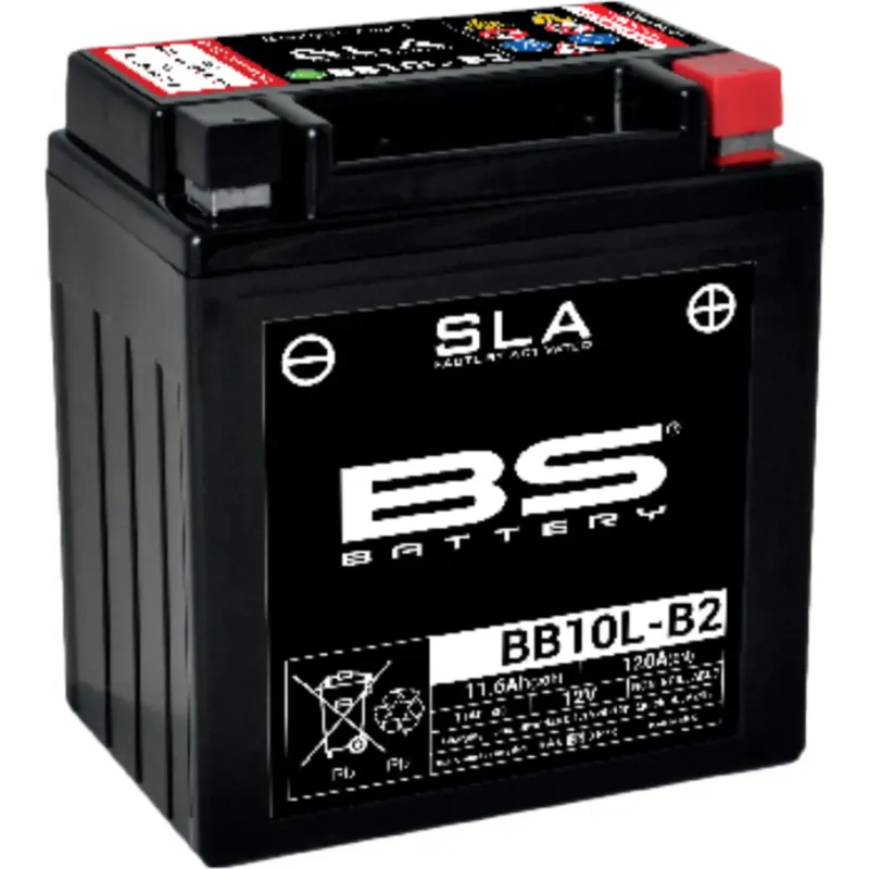 Must-Have Bezúdržbová baterie BS Battery BB10L-B2 (YB10L-B2) 12V 10Ah 133x90x145mm 120CCA