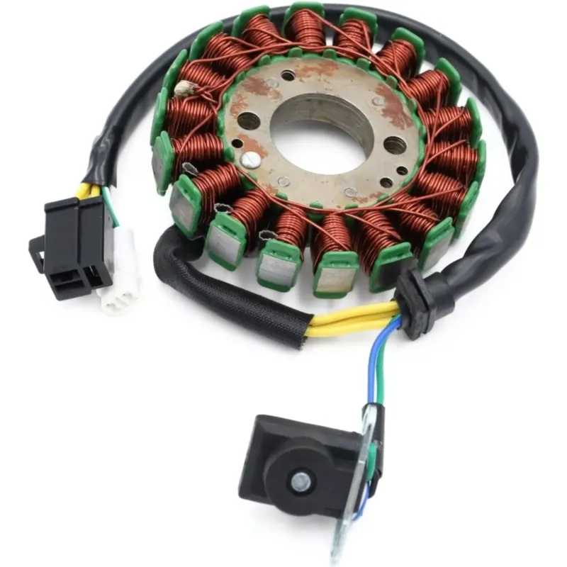 Ihned K Objednání Stator zapalování, stator alternátoru, 18 cívek, 2x konektor 2/3 piny, Junak 607 125 Euro 5