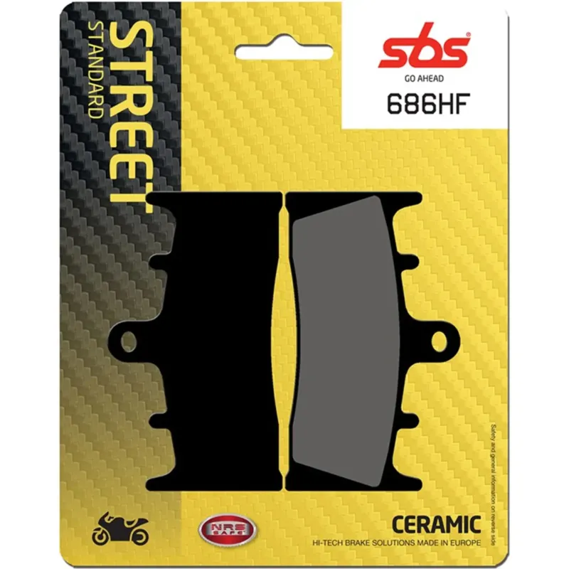 Keramické brzdové destičky SBS Ceramic Street 686HF Kup Teď
