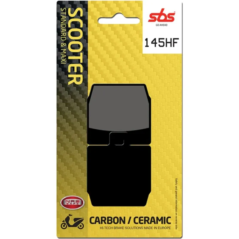 Rychlé Dodání Keramické brzdové destičky SBS Ceramic Street 145HF