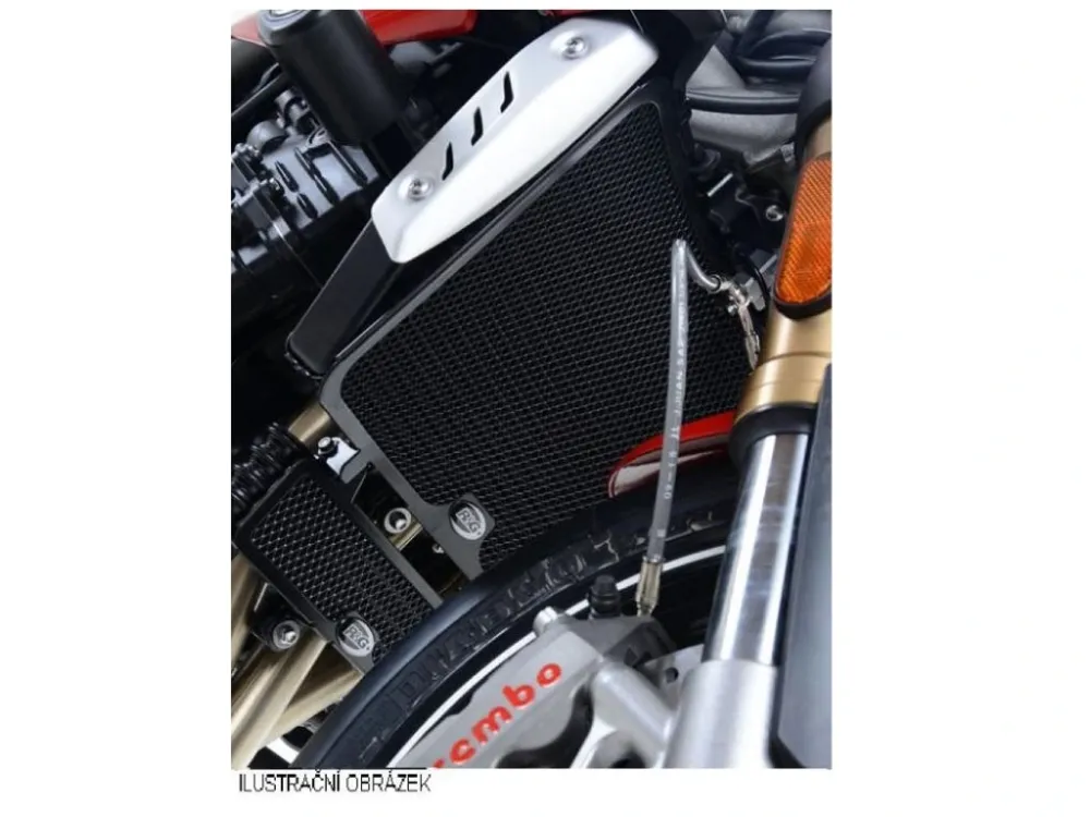 Ochranná mřížka chladiče RG Racing Triumph Speed Triple S/R 16-,černá Akce