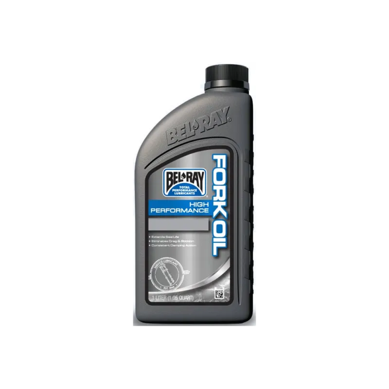 Tlumičový olej Bel-Ray HIGH PERFORMANCE FORK OIL 10W 1l Pouze Dnes