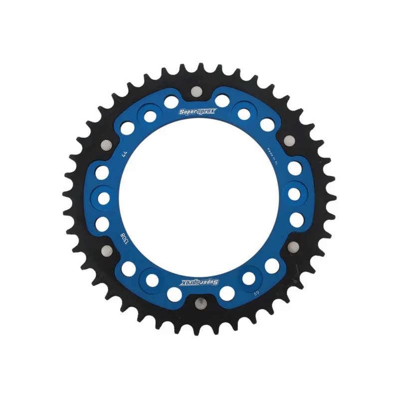 Výhodná Nabídka Řetězová rozeta SUPERSPROX STEALTH RST-1308 44-BLU modrá 44 zubů, 520